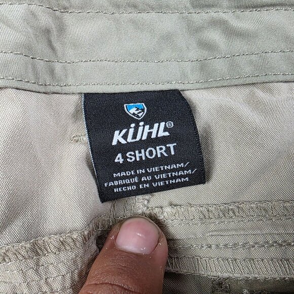 Kuhl 4 Short Womens Size 4 Beige Outdoor Hiking Pants Lightweight Stretchy - Picture 4 of 12